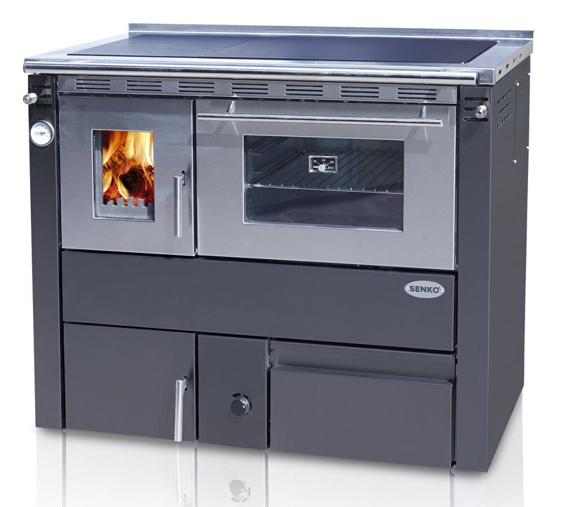 Teplovodný sporák Senko C-35 antracit