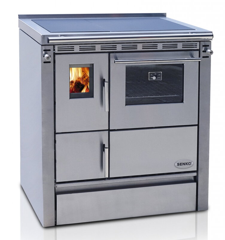Sporák na drevo Senko SG-75 inox